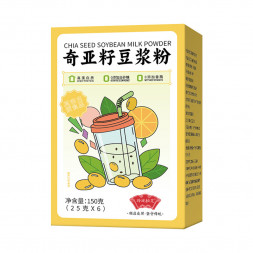 Сухое соевое молоко с семенами Чиа (Chia Seed Soybean Milk Powder) 6 стиков по 25 г