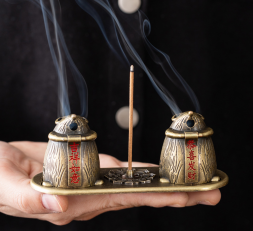 Подставка для благовоний Хомяки 12 х 4,5 х 4,8 см